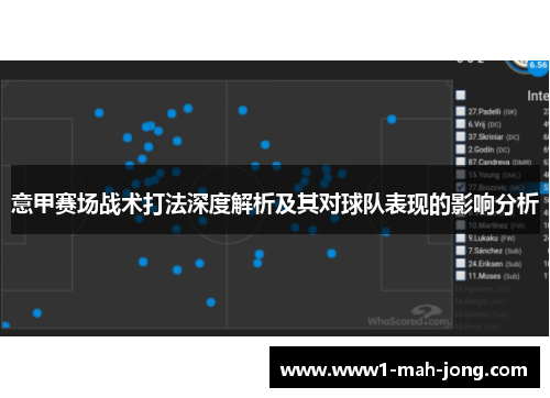意甲赛场战术打法深度解析及其对球队表现的影响分析